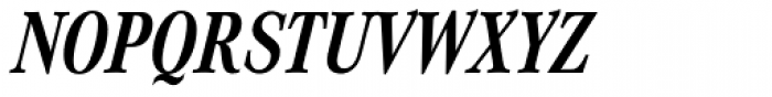 Corporate A Pro Cond Bold Italic Font UPPERCASE