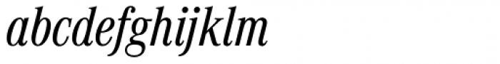 Corporate A Pro Cond Italic Font LOWERCASE