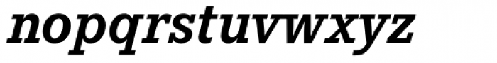 Corporate E BQ Bold Italic Font LOWERCASE