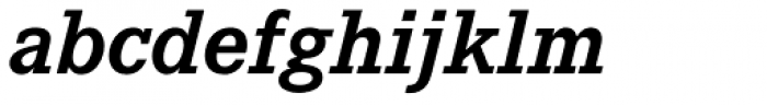 Corporate E Bold Italic Font LOWERCASE