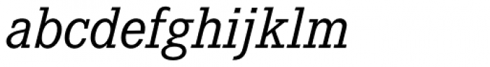 Corporate E Italic Font LOWERCASE
