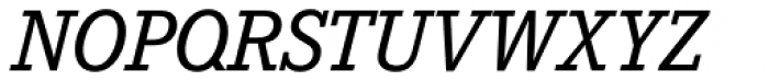 Corporate E Pro Medium Italic Font UPPERCASE