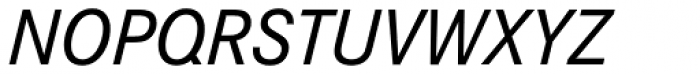 Corporate S Pro Medium Italic Font UPPERCASE