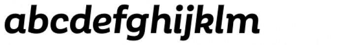 Corporative Alt Bold Italic Font LOWERCASE
