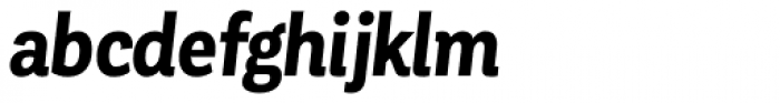 Corporative Condensed Bold Italic Font LOWERCASE