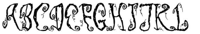 Corpse Fairy Font UPPERCASE
