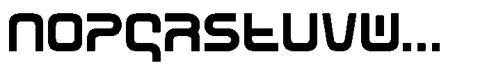 Corpta Font LOWERCASE