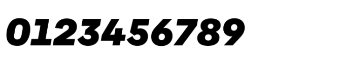 Corsa Grotesk Black Italic Font OTHER CHARS