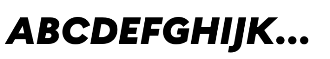 Corsa Grotesk Black Italic Font UPPERCASE