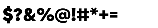 Corsa Grotesk Black Font OTHER CHARS