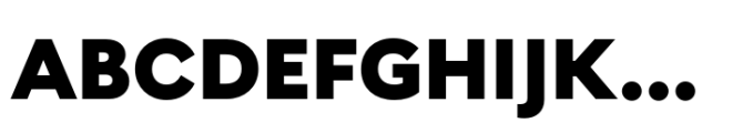 Corsa Grotesk Black Font UPPERCASE