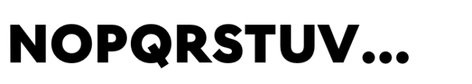 Corsa Grotesk Black Font UPPERCASE
