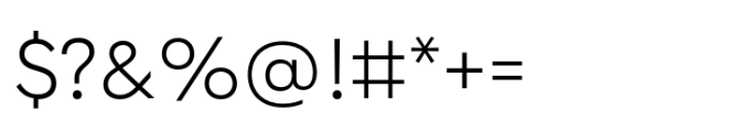 Corsa Grotesk Light Font OTHER CHARS