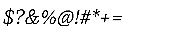 Corsario Variable Italic Font OTHER CHARS