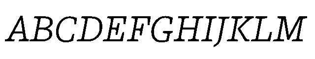 Corsario Variable Italic Font UPPERCASE