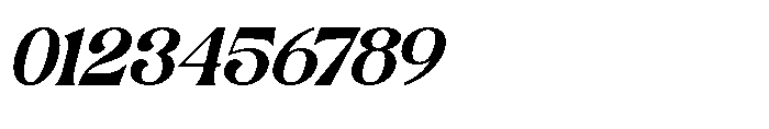 Corselust Italic Font OTHER CHARS