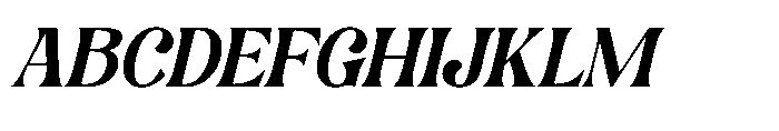 Corselust Italic Font UPPERCASE