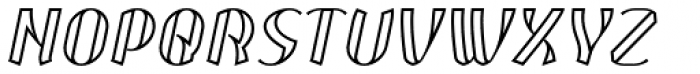 Corset Pro Inlier Italic Font UPPERCASE
