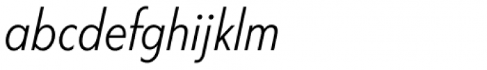 Corsica SX Cond Book Italic Font LOWERCASE