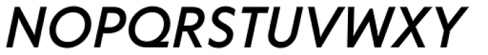 Corsica SX Medium Italic Font UPPERCASE