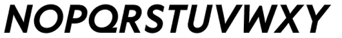 Corsica SX SemiBold Italic Font UPPERCASE