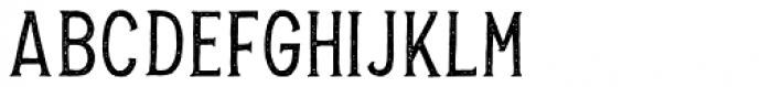 Cortair Serif Stamp Font LOWERCASE