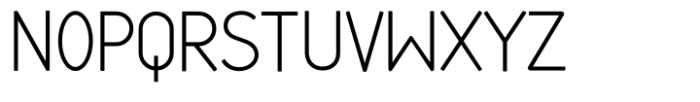 Cortex Regular Font UPPERCASE