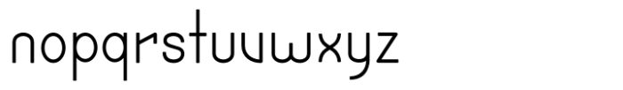 Cortex Regular Font LOWERCASE