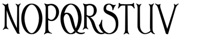 Corton Titular Condensed Font UPPERCASE