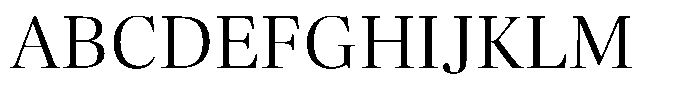 Cortona Light Font UPPERCASE