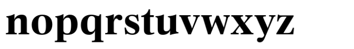 Cortona Text Bold Font LOWERCASE