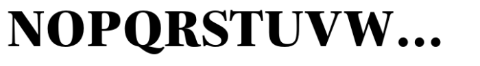 Cortona Text Extrabold Font UPPERCASE