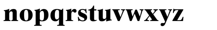 Cortona Text Extrabold Font LOWERCASE