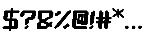 Corush Font OTHER CHARS