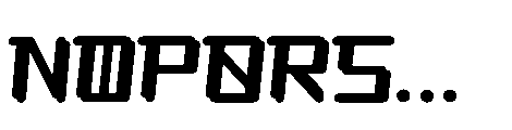 Corush Font UPPERCASE