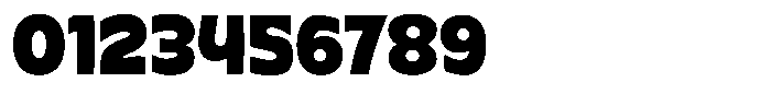 Corva Bold Inside Font OTHER CHARS