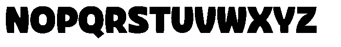 Corva Bold Inside Font UPPERCASE
