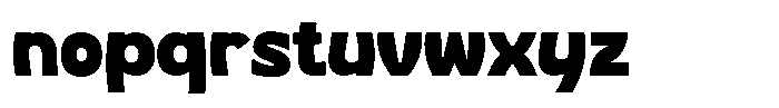 Corva Bold Inside Font LOWERCASE