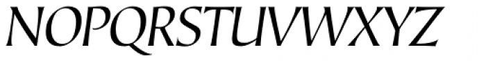 Corvallis Sans Oblique Font UPPERCASE