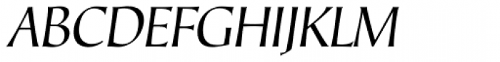 Corvallis Sans Std Oblique Font UPPERCASE