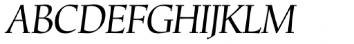 Corvallis Std Oblique Font UPPERCASE