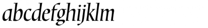 Corvallis Std Oblique Font LOWERCASE