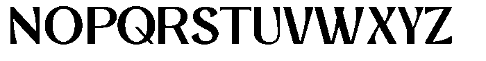 Corvelli Font UPPERCASE