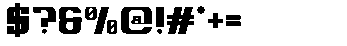 Corvex Font OTHER CHARS