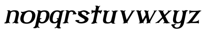 Corvus Light Italic Font LOWERCASE