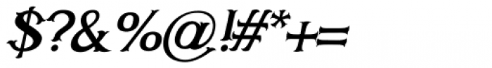 Corvus Medium Italic Font OTHER CHARS