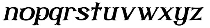 Corvus Medium Italic Font LOWERCASE