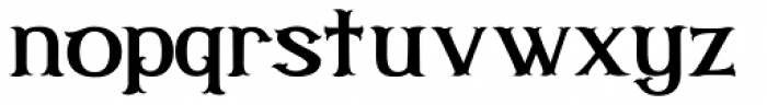 Corvus Medium Font LOWERCASE