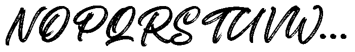Coryante Script Font UPPERCASE