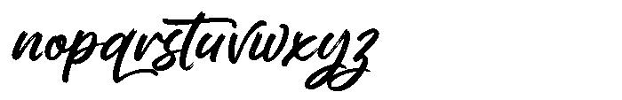Coryante Script Font LOWERCASE